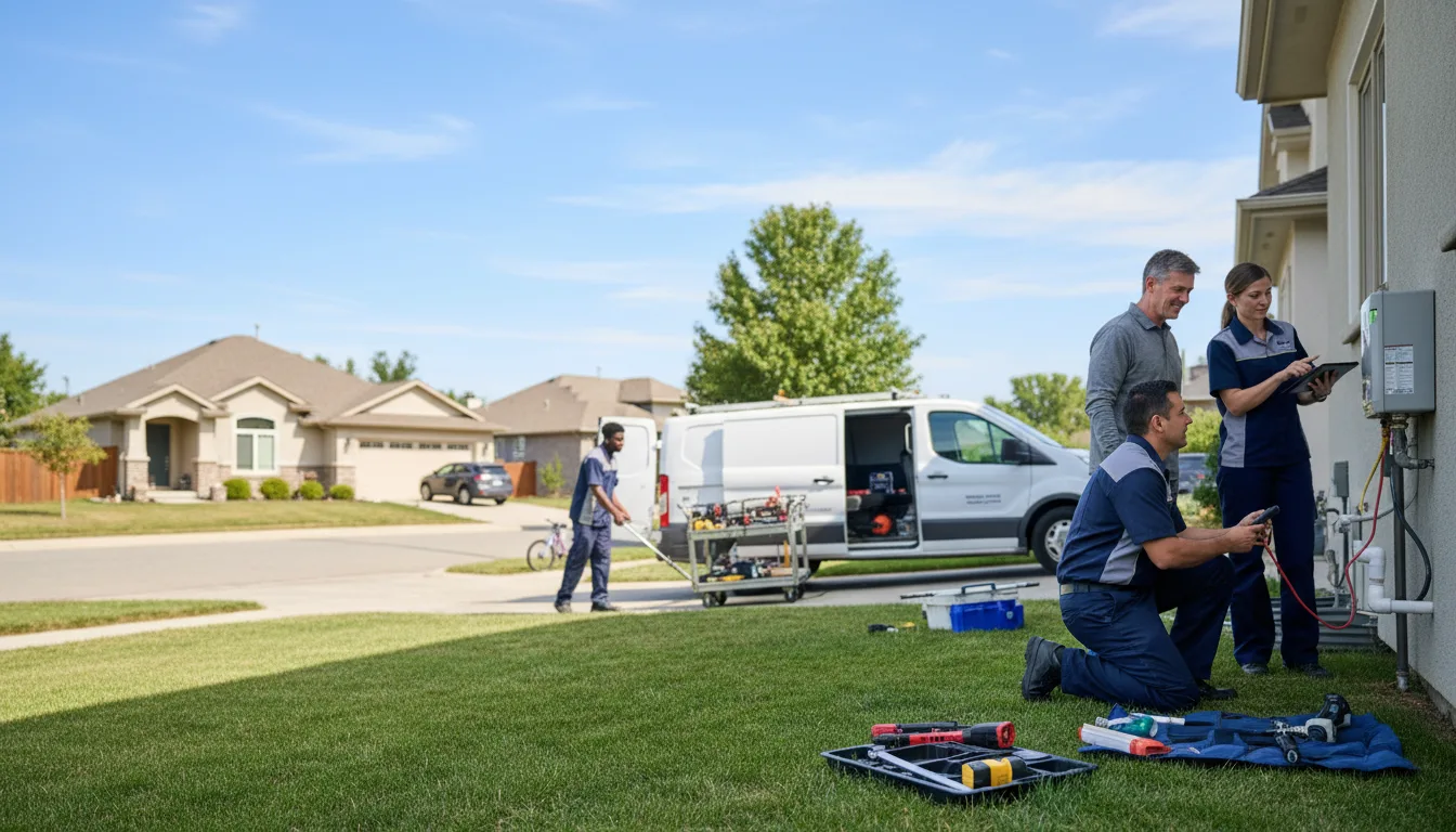 Tankless water heater service in Gridley, CA